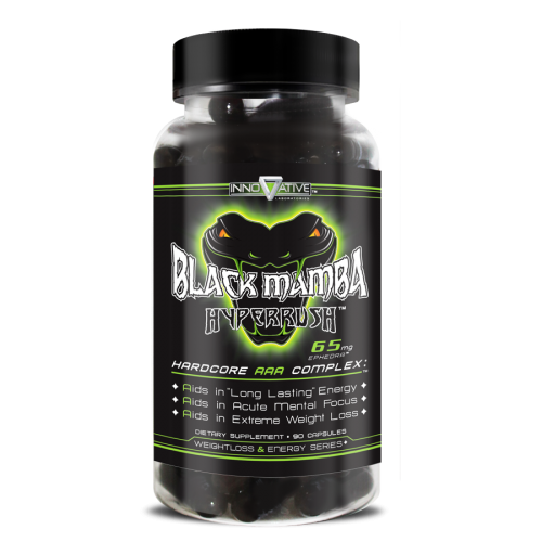 Жиросжигатель Black Mamba Hyperrush 90 капсул